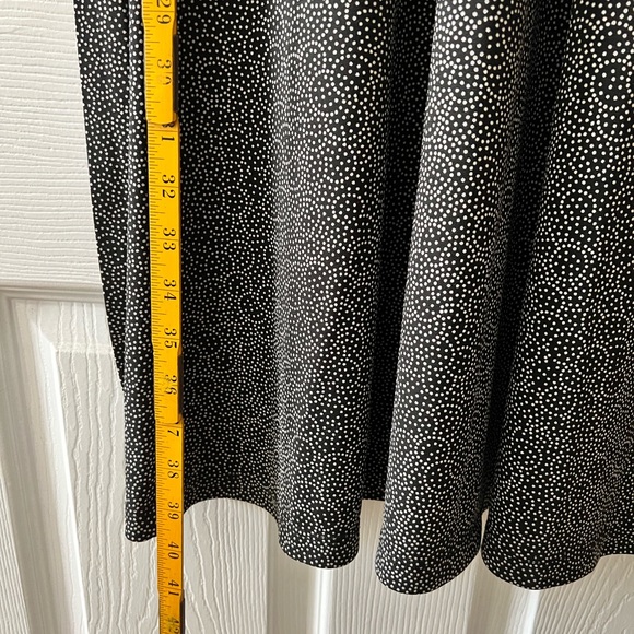 Vintage New York and Company V-neck Polka Dot Dress - Picture 8 of 13